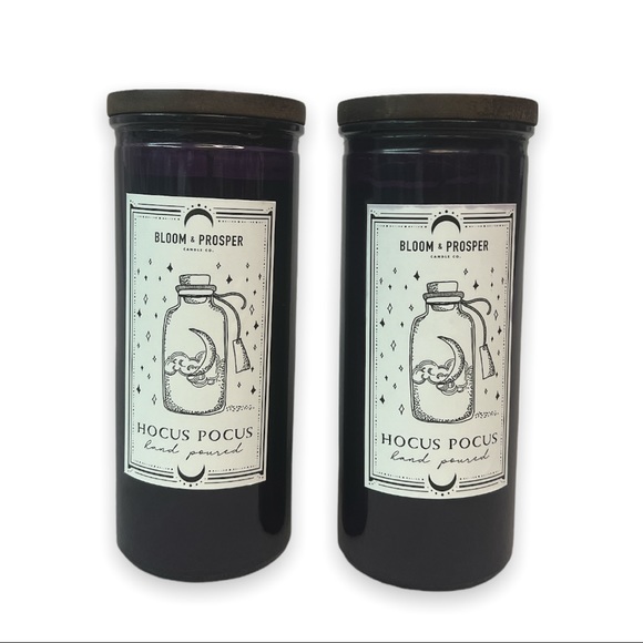 Bloom & Prosper Hocus Pocus Hand Poured Halloween Candle richly scented LRG Rare - Picture 5 of 8
